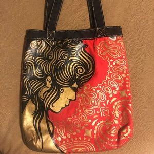 Vans brand canvas tote bag